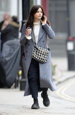 JENNA LOUISE COLEMAN Out and About in London 03/03/2021