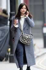 JENNA LOUISE COLEMAN Out and About in London 03/03/2021