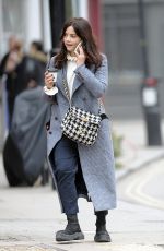 JENNA LOUISE COLEMAN Out and About in London 03/03/2021