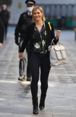 JENNI FALCONER at Global Radio Studios in London 03/19/2021