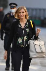 JENNI FALCONER at Global Radio Studios in London 03/19/2021