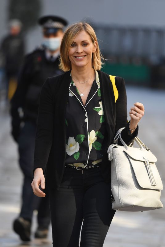 JENNI FALCONER at Global Radio Studios in London 03/19/2021