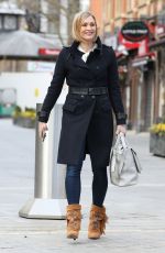 JENNI FALCONER Leaves Global Studios in London 03/11/2021
