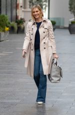 JENNI FALCONER Leaves Global Studios in London 03/15/2021