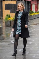 JENNI FALCONER Leaves Smooth Radio in London 03/12/2021