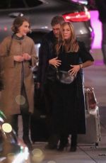 JENNIFER ANISTON on the Set of The Morning Show in Los Angeles 03/10/2021