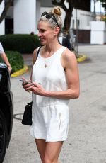 JENNIFER FLAVIN and Sylvester Stallone Leaves Setai Hotel in Miami 03/19/2021