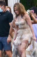 JENNIFER LOPEZ on the Set of Shotgun Wedding in Dominican Republic 03/15/2021