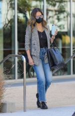 JESSICA ALBA Leaves Her Office in Playa Vista 03/02/2021