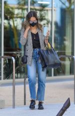 JESSICA ALBA Leaves Her Office in Playa Vista 03/02/2021
