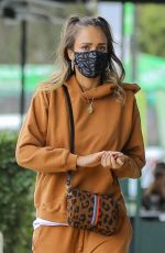 JESSICA ALBA Out and About in Beverly Hills 03/07/2021