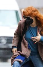 JESSICA CHASTAIN Out on Her 44th Birthday in New York 03/24/2021