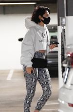 JESSIE J Arrives at a Gym in Los Angeles 03/12/2021