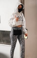 JESSIE J Arrives at a Gym in Los Angeles 03/12/2021