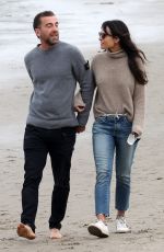 JORDANA BREWSTER and Mason Morfit Out at a Beach in Santa Monica 03/09/2021
