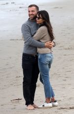 JORDANA BREWSTER and Mason Morfit Out at a Beach in Santa Monica 03/09/2021