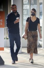 JORDANA BREWSTER and Mason Morfit Out for Coffee in Los Angeles 03/08/2021