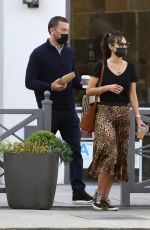 JORDANA BREWSTER and Mason Morfit Out for Coffee in Los Angeles 03/08/2021