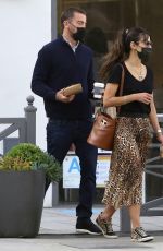 JORDANA BREWSTER and Mason Morfit Out for Coffee in Los Angeles 03/08/2021