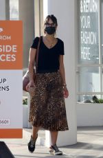 JORDANA BREWSTER and Mason Morfit Out for Coffee in Los Angeles 03/09/2021