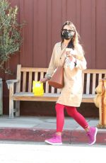 JORDANA BREWSTER at Brentwood Country Mart 03/24/2021