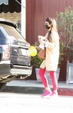 JORDANA BREWSTER at Brentwood Country Mart 03/24/2021