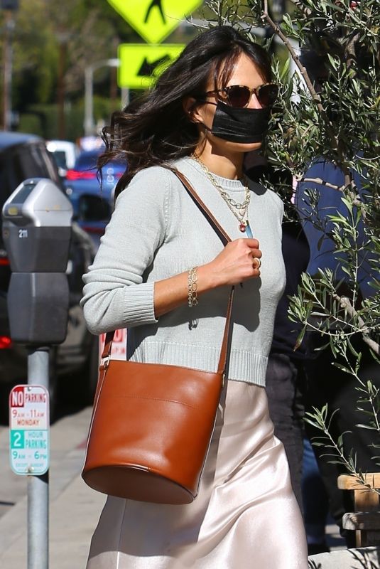 JORDANA BREWSTER Out and About in Brentwood 03/01/2021