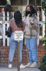 JORDYN WOODS at The Ivy in West Hollywood 03/17/2021