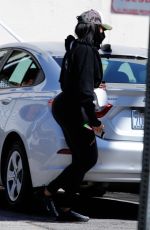 JORDYN WOODS Leaves a Spa in Los Angeles 03/19/2021