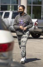 JORDYN WOODS Out with Her Brother in Los Angeles 03/13/2021