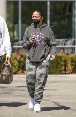 JORDYN WOODS Out with Her Brother in Los Angeles 03/13/2021