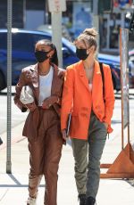 JOSEPHINE SKRIVER, JASMINE TOOKES and SARA SAMPAIO Out in Los Angeles 03/26/2021