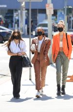 JOSEPHINE SKRIVER, JASMINE TOOKES and SARA SAMPAIO Out in Los Angeles 03/26/2021