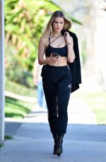 JOY CORIGAN and TAYLOR JUSTIN Out in Los Angeles 03/01/2021