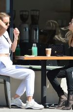 JOY CORIGAN and TAYLOR JUSTIN Out in Los Angeles 03/01/2021