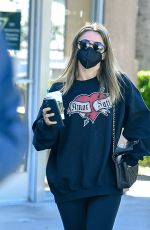 JULIANNE HOUGH at Starbucks in West Hollywood 03/22/2021