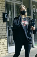 JULIANNE HOUGH at Starbucks in West Hollywood 03/22/2021