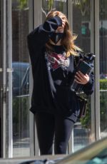 JULIANNE HOUGH Leaves Dance Class in Studio City 03/22/2021