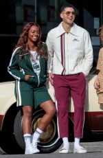 JUSTIE SKYE on the Set of Ricky Regal Photoshoot in West Hollywood 03/03/2021