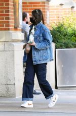 KACEY MUSGRAVES in Double Denim Out in New York 03/25/2021