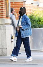 KACEY MUSGRAVES in Double Denim Out in New York 03/25/2021