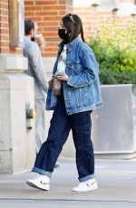 KACEY MUSGRAVES in Double Denim Out in New York 03/25/2021