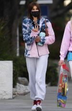 KAIA GERBER Heading to a Friend