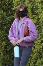 KAIA GERBER Leaves a Pilates Class in West Hollywood 03/09/2021