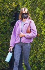 KAIA GERBER Leaves a Pilates Class in West Hollywood 03/09/2021
