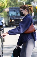 KAIA GERBER Leaves a Private Pilates Class in West Hollywood 03/30/2021
