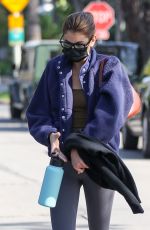 KAIA GERBER Leaves a Private Pilates Class in West Hollywood 03/30/2021