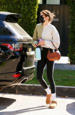 KAIA GERBER Leaves Pilates Class in West Hollywood 03/28/2021