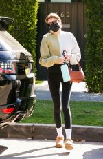 KAIA GERBER Leaves Pilates Class in West Hollywood 03/28/2021