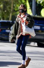 KAIA GERBER Leaves Yoga Class in Los Angeles 03/11/2021